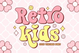 Classic Kids Fonts for Creative Projects