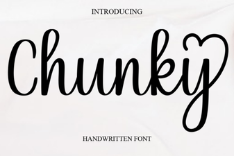 Bold Chunky Fonts for Modern Design Projects